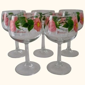 Franciscan Desert Rose All Purpose Stemware 6 1/2"